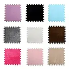 Килимок-пазл із плюшевим покриттям в дитячу плюшевий 30×30 для дому М’який ігровий килимок для дітей та дорослих, фото 10