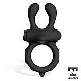 Віброкільце на пеніс, вібраційне кільце Earzy дистанційне керування силікон водонепроникне, фото 4