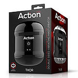 Вібруючий мастурбатор, вібромастурбатор Thor Double Sided з подвійним отвором та USB зарядкою, фото 9