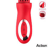 Потрійний вібратор, подвійний вібратор Bilma Vibe Brushing з 4 моторами та 10 режимами вібрації, фото 8