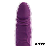 Вібратор для жінок, вібростимулятор Booster Ultra Jet Thruster з телескопічним рухом і присоском, фото 5