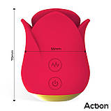 Кліторальний стимулятор, вібростимулятор язичок Meryl Vibe Stimulator 2 мотори, водонепроникний силікон, фото 6