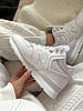 New Balance 574 high White Winter Fur жіночі зимові кросівки білі Нью Баланс 574 високі шкіра хутро, фото 7