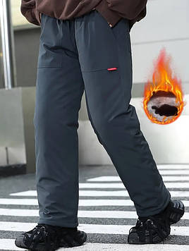 Штани лижні для хлопчика підлітка сірі