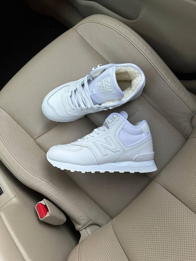 New Balance 574 White (Хутро)