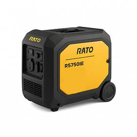 Генератор бензиновий інверторний RATO R5750iE з ручним запуском потужністю 5/5.5 кВт