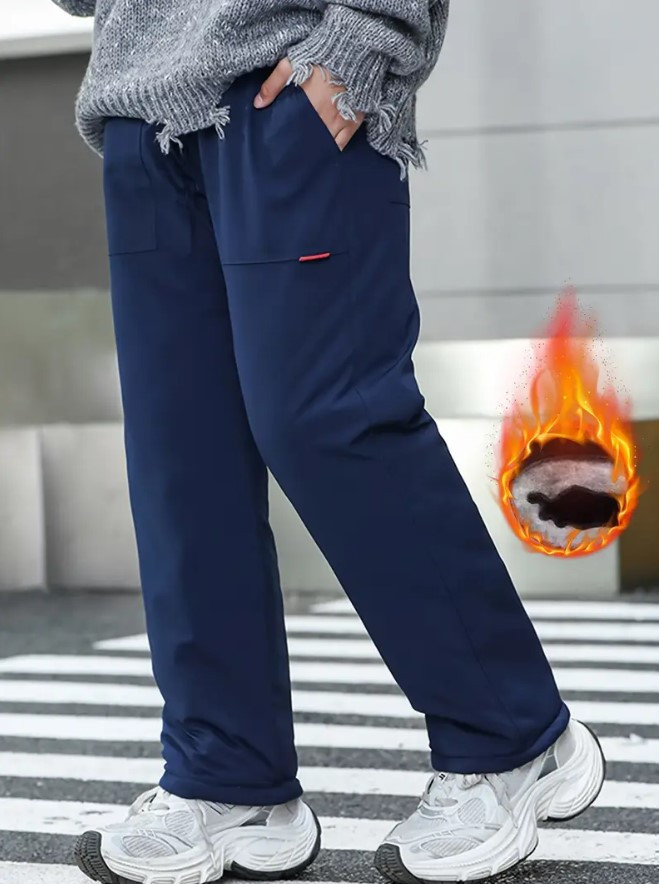 Штани лижні для хлопчика підлітка сині, фото 1