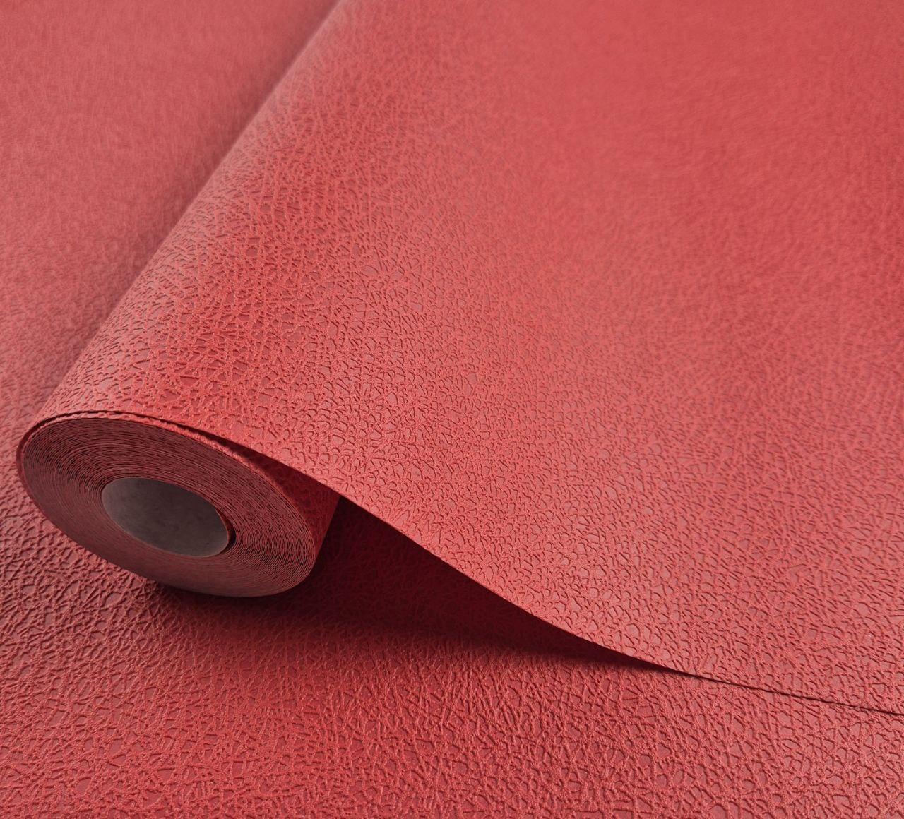 Шпалери вінілові на флізеліні 0.53 × 10.05 м Marburg 57737, червоні для спальні, вітальні, коридору, фото 1