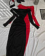 Сукня Модель: 1492-1094 Колір: чорний, бордовий, червоний, шоколад, фото 7