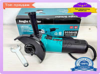 S1 Болгарка кутова шліфувальна !Top Shop! машина 840 Вт 125 мм для різання та шліфування металу та кам Sho34\T