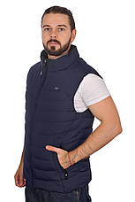 Жилет чоловічий Black Vinyl темно-синій, фото 3