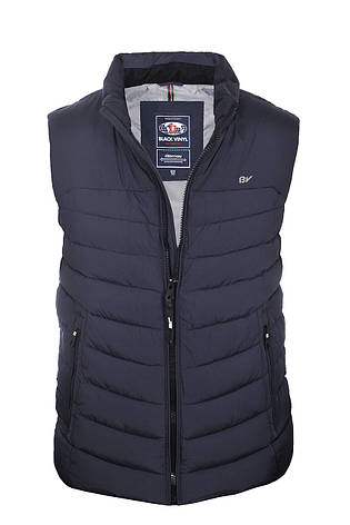 Жилет чоловічий Black Vinyl темно-синій, фото 1