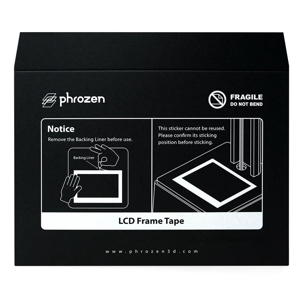 Стрічка рамки РК-екрана Phrozen 7.1" LCD Frame Tape для 3D-принтера Sonic Mini 8K/ Mini 8K S (оригінал), фото 1