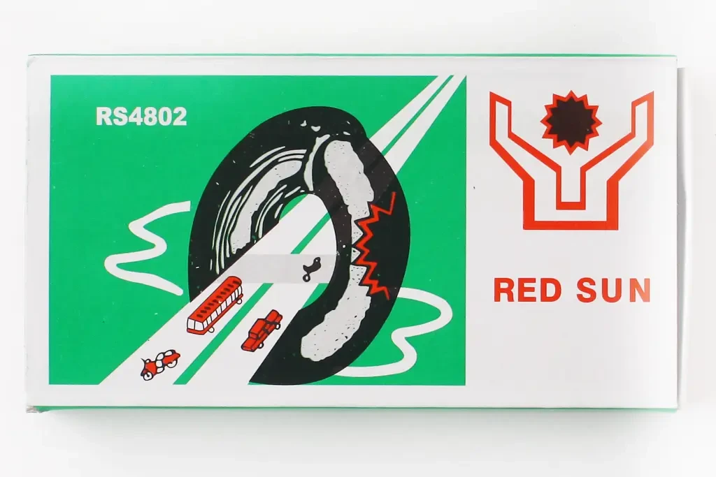 Латка для камери "Red Sun" (48 шт.) овальні 35*25мм + клей, фото 1