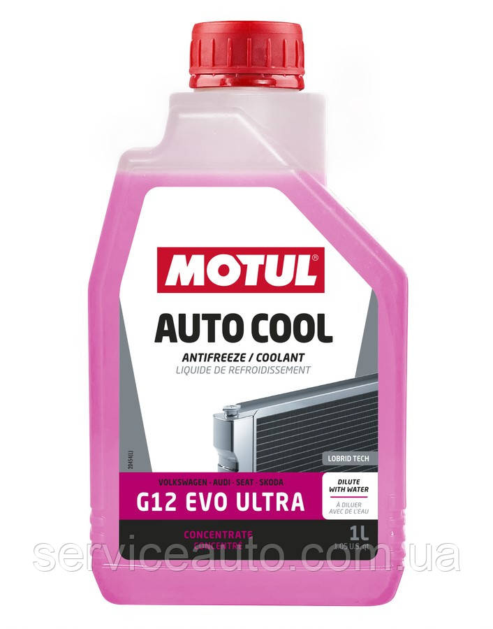 Motul AUTO COOL G12 EVO ULTRA (концентрат),1L, фото 1