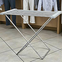 Сушарка електрична для білизни та речей металева 120 Вт підлогова розкладна, струнна з обігріванням Besser