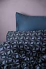 Комплект постільної білизни Issimo Coton Satin 200х220 см Mondo Blue, фото 2