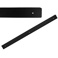 Заглушка стільниці права L = 600 H = 38 R-3 чорна