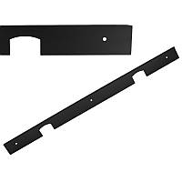 З'єднання стільниці кутове L=600 H=40 R-1 чорна