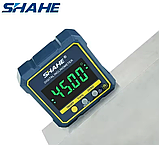 Кутомір електронний інклінометр Shahe HD-L-4*90 на магнітній основі, діапазон 4x90°, похибка ±0,2°, пластиковий корпус, фото 2