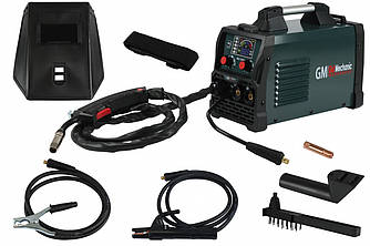 Інвертор зварювальний MIG/MMA/TIG (напівавтомат) GUT Mechanic 4.7kVA 50-250A електроди 0.8–1 мм WIS25047