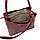 Жіноча модна сумка екошкіра бордовий Арт.CM7176-2 bordo DavidJones Французька, фото 5