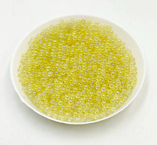 Намистини / Мікробісер / Світлонакопичувальні / Світиться в темряві / 1.5 м / Упаковка 20 гр ~ 1400 шт / Жовтий