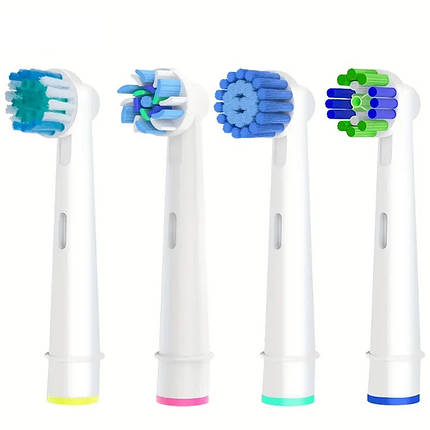 Насадки для Електричної Зубної Щітки Oral-B 🔥 4 шт 🔥 для Precision Clean, Advance Power та ін., фото 2