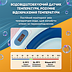 Ванночка для купання новонароджених ванна для немовлят дітей з термометром зливом та вкладишем подушкою електронний датчик, фото 8