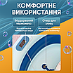 Ванночка для купання новонароджених ванна для немовлят дітей з термометром зливом та вкладишем подушкою електронний датчик, фото 3