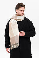 Шарф у клітинку Without Terner Beige