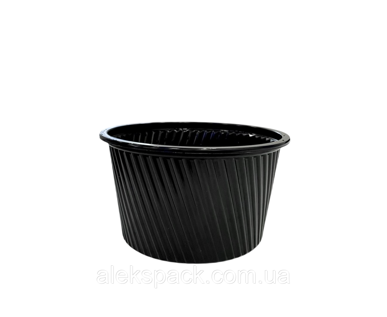 Супниця чорна 500 мл РР 50шт 500 ящ, фото 1