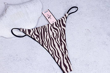 Стринги трусики жіночі на бретелях, Voronin, розмір M