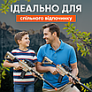Автомат іграшковий дитячий бластер гвинтівка для дітей автоматичний та механічний принцип роботи з прицілом, фото 6