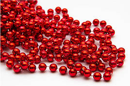 Буси декоративні Червоні 1м 8 мм  — новорічний декор