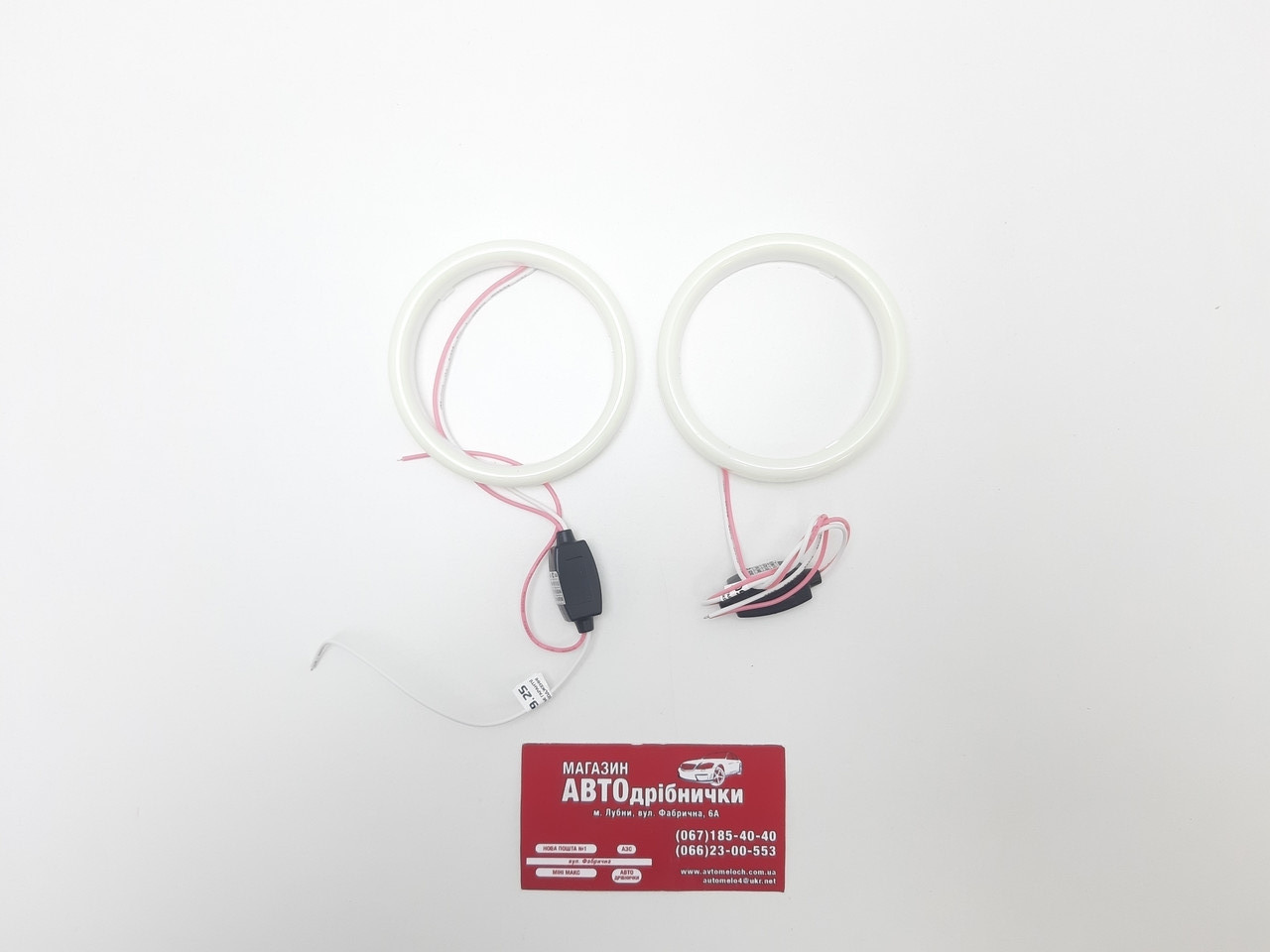 Кільця (Angel eyes) LED 12-24V 80 мм пара