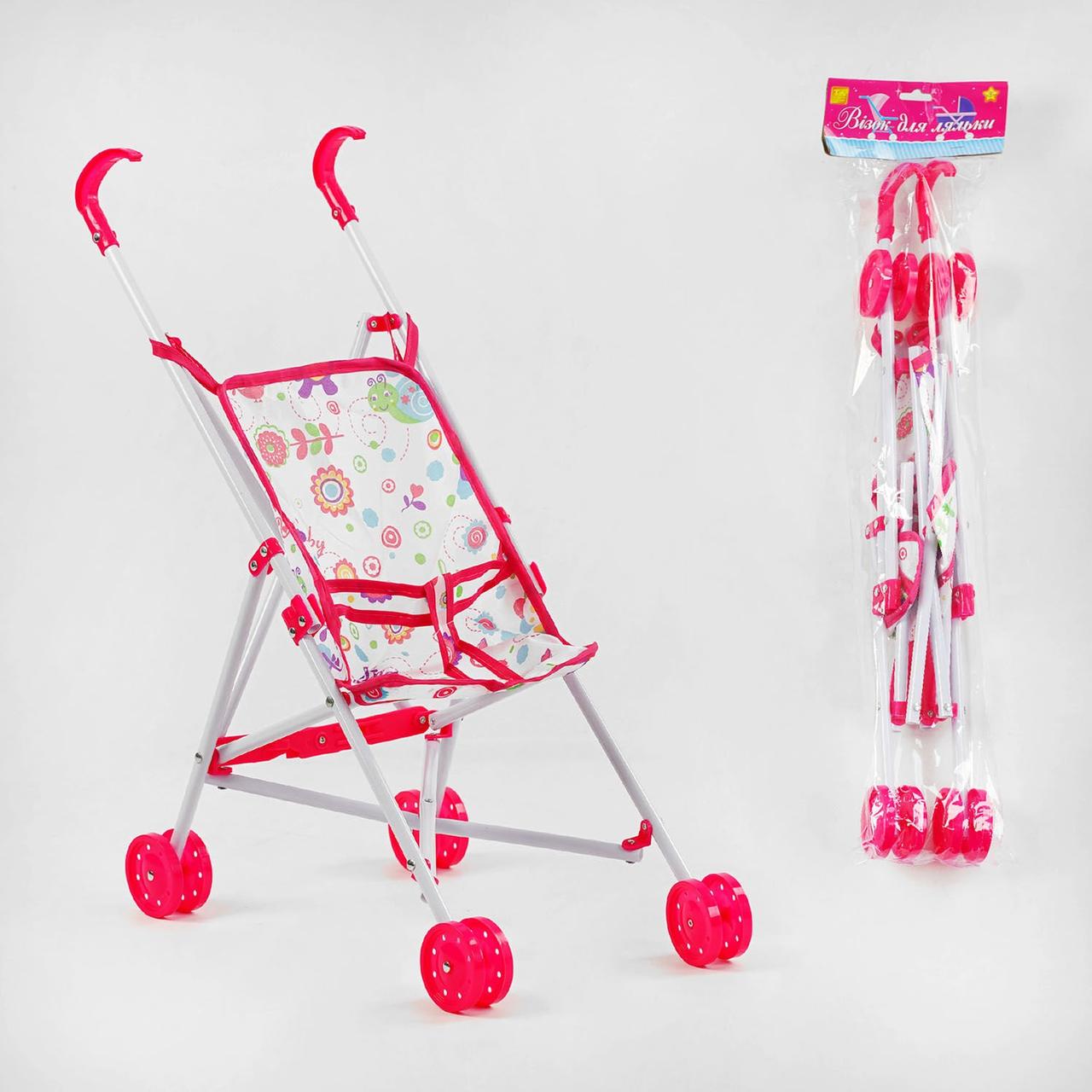 Візок для ляльок висота 51 см, складна конструкція, фото 1