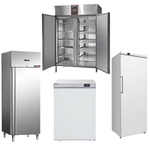 Холодильні шафи з глухими дверима