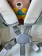 Стільчик для годування Tilly Buddy T-633/2 складний з кошиком для іграшок та 5-точковими ременями безпеки, фото 6