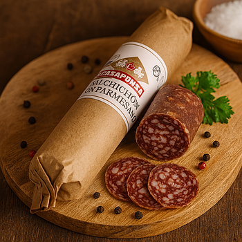 Іспанська салямі з пармезаном Casaponsa Salchichon con Parmesano 350 гр. Іспанія