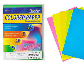 Папір Leader А-4 Neon 5кол. 250арк. 134771