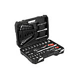 Набір торцевих головок / насадок викруткових та комбінованих ключів 1/4"/1/2" з аксесуарами 41 шт. Yato YT-38742, фото 3