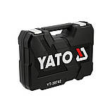 Набір торцевих головок / насадок викруткових та комбінованих ключів 1/4"/1/2" з аксесуарами 41 шт. Yato YT-38742, фото 5