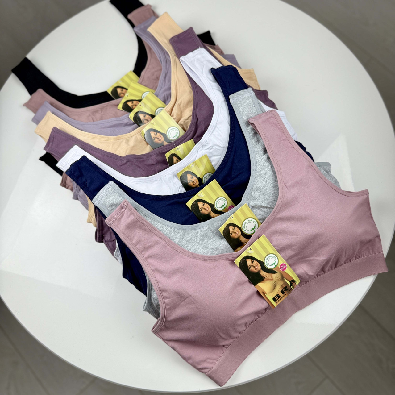 Жіночі великі бавовняні топіки #30497 (4-5-6 ХЛ), фото 1