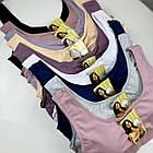 Жіночі великі бавовняні топіки #30497 (4-5-6 ХЛ), фото 2