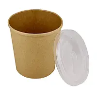 Супники крафт з кришкою