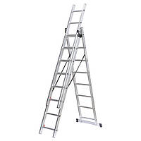 Драбина розкладна універсальна 8 щаблів 5.09м SIGMA (5032324)
