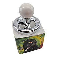 Попільничка з кришкою керамічна "Rasta" (15×8,5×8,5 см), фото 3