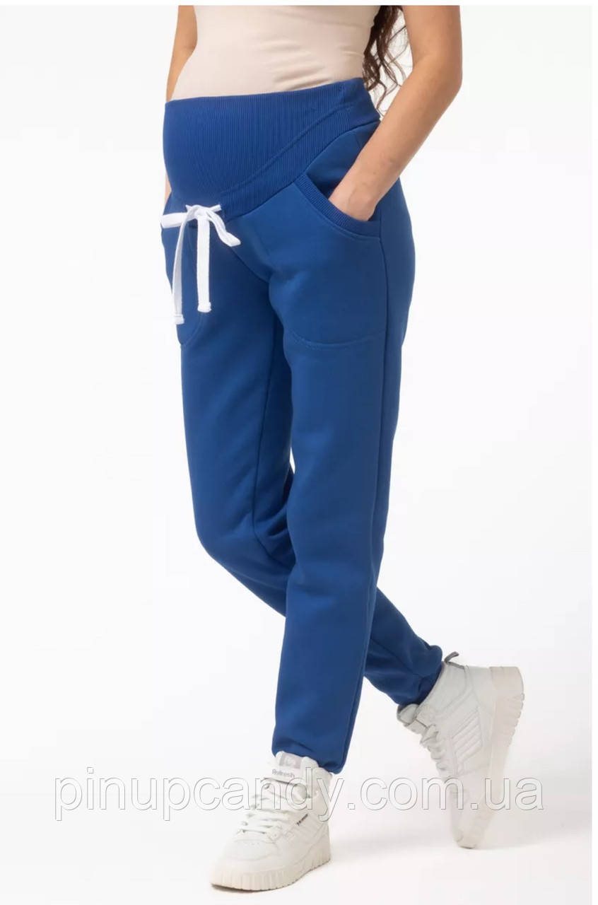 Штани утеплені для вагітних 6 кольорів (розміри: 42-56), фото 1