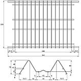 Сушка для посуду 400мм хром, фото 7
